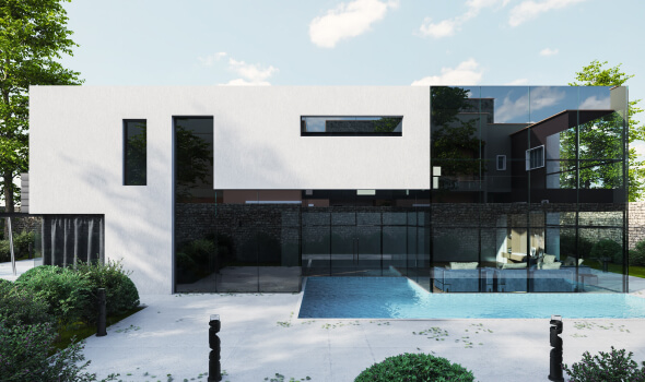 modern home real estate
